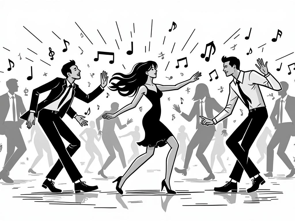Greek folk dancers